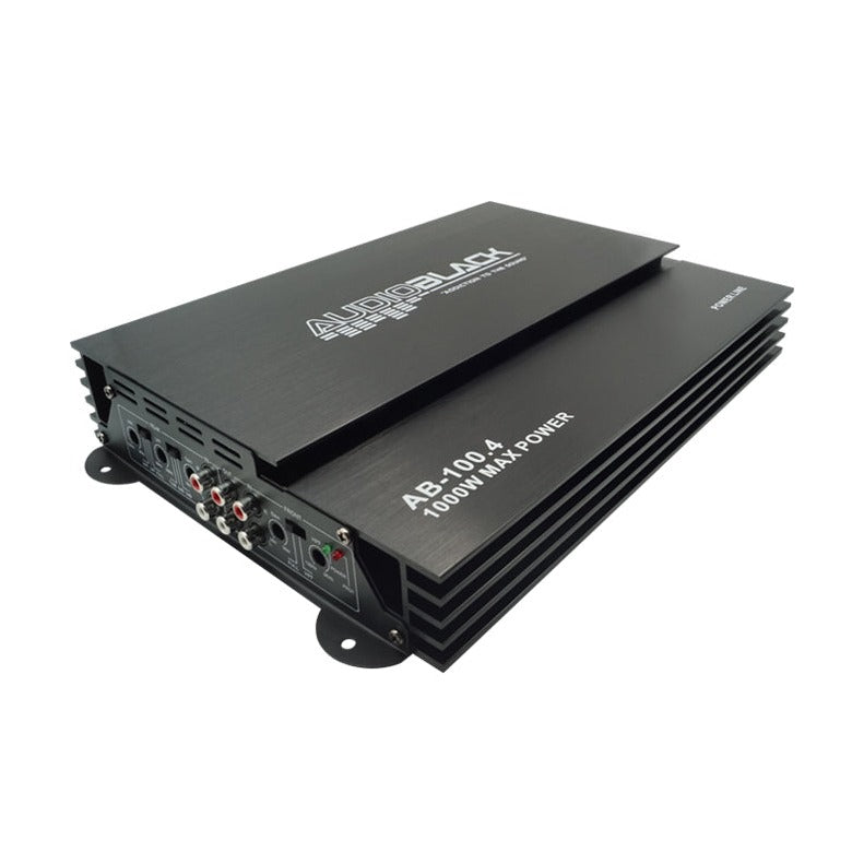 Amplificador AUDIOBLACK de 4 canales Serie Power Line AB-100.4