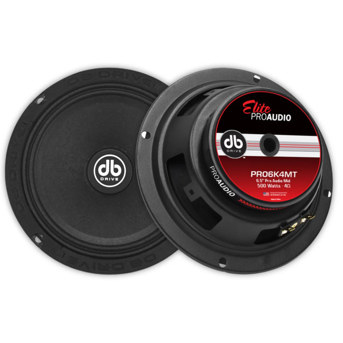 Set De Medios Para Open Show DB Drive PRO6K4MT Elite Pro Audio Series 6.5 Pulgadas