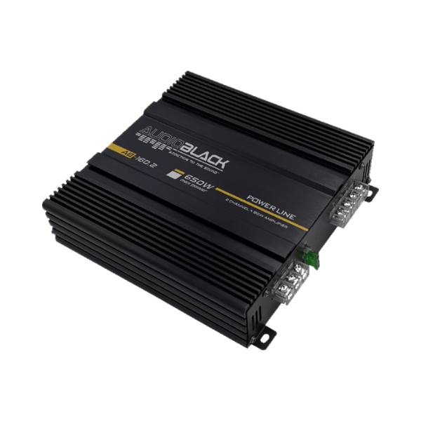 Amplificador AUDIOBLACK de 2 canalesSerie Power Line AB-160.2