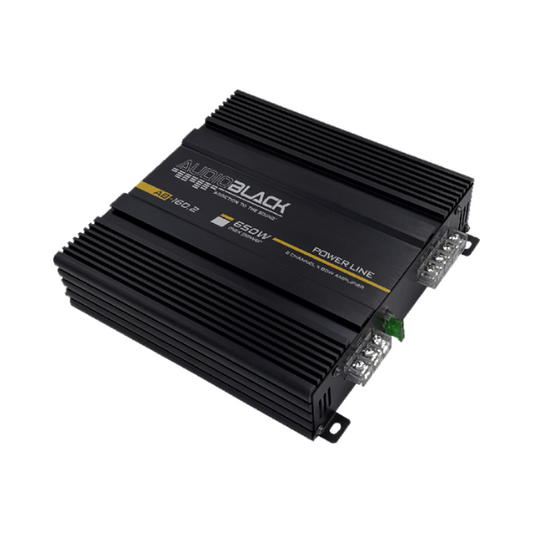 Amplificador AUDIOBLACK de 2 canalesSerie Power Line AB-160.2