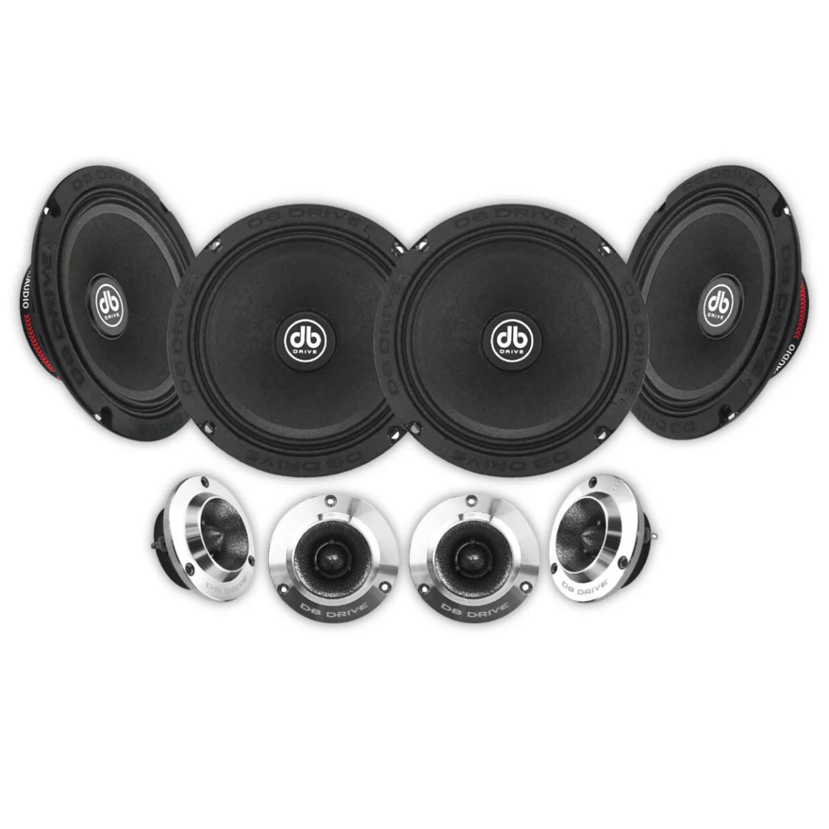 Set De Medios Para Open Show DB Drive PRO6K4MT Elite Pro Audio Series 6.5 Pulgadas