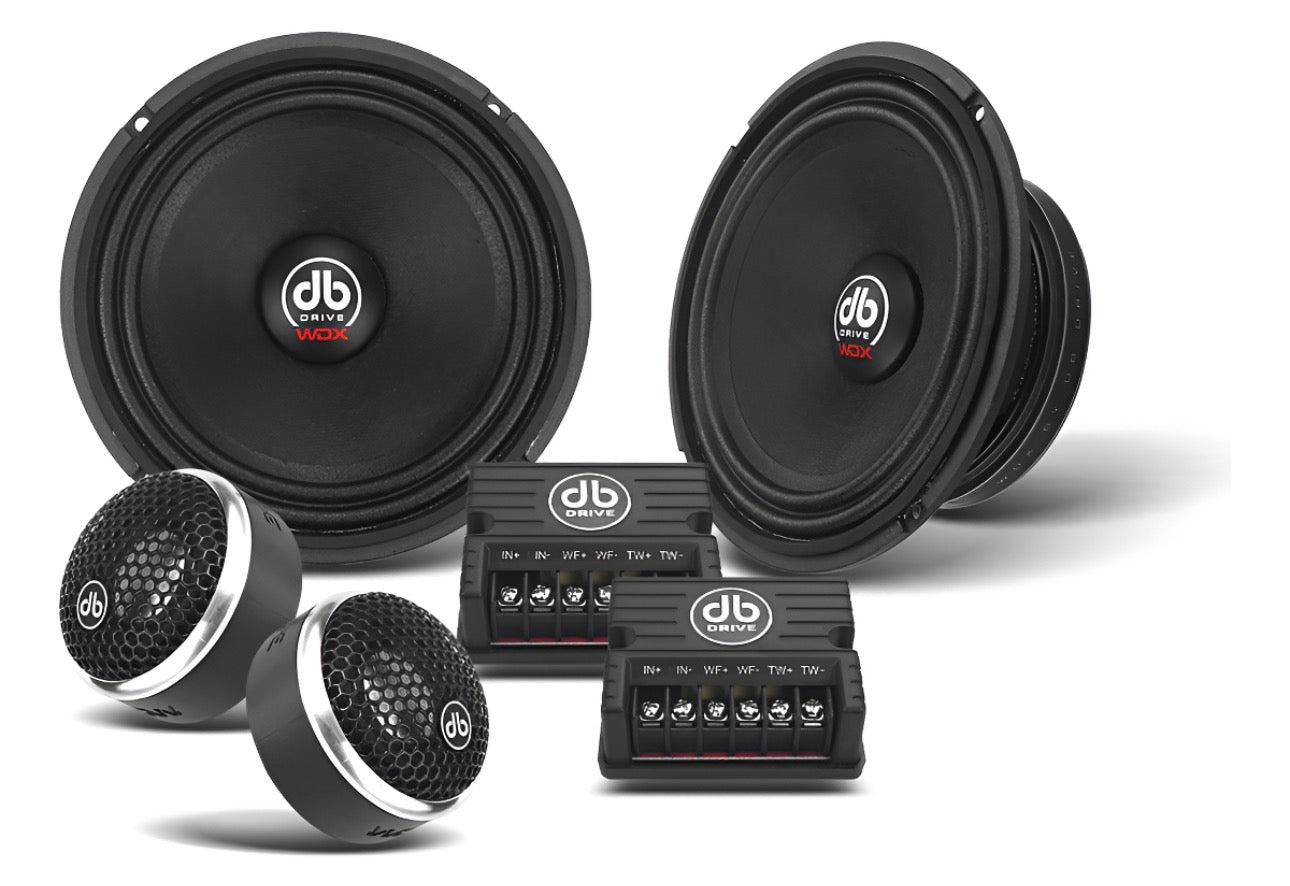 Set De Medios Profesional DB Drive WDX65C 500 Watts 6.5