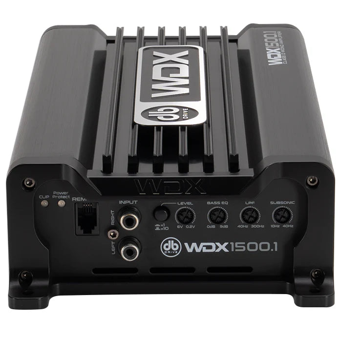 Amplificador DB Drive WDX1500.1 WDX D Monoblock 1 Canal 1500 Watts