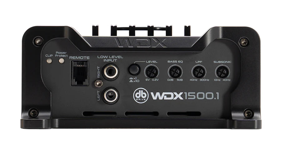Amplificador DB Drive WDX1500.1 WDX D Monoblock 1 Canal 1500 Watts