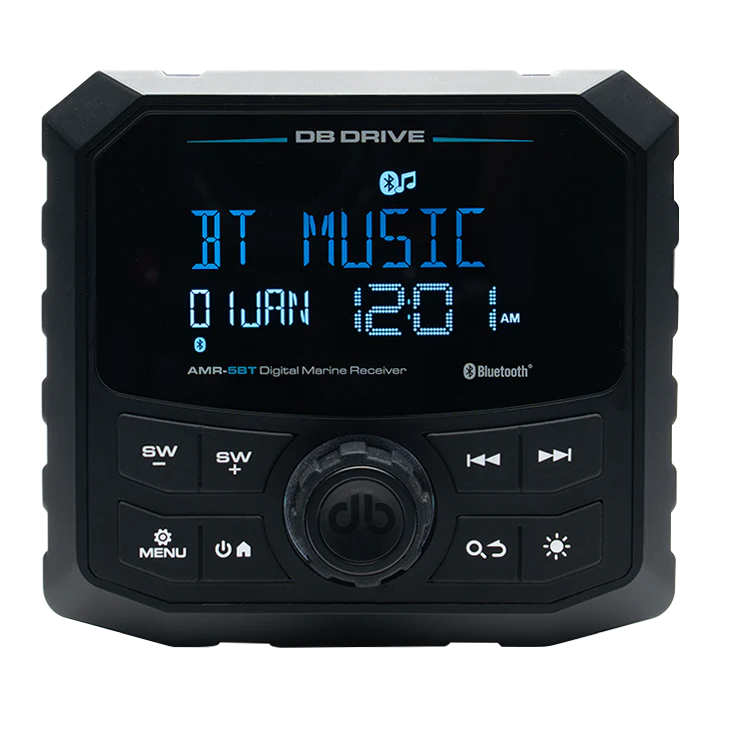 DB DRIVE AMR-5BT | Receptor Digital Marino LCD 3” con Bluetooth