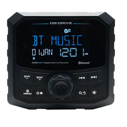 DB DRIVE AMR-5BT | Receptor Digital Marino LCD 3” con Bluetooth
