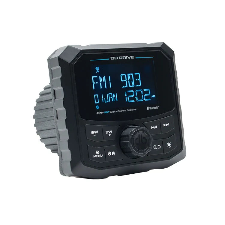 DB DRIVE AMR-5BT | Receptor Digital Marino LCD 3” con Bluetooth