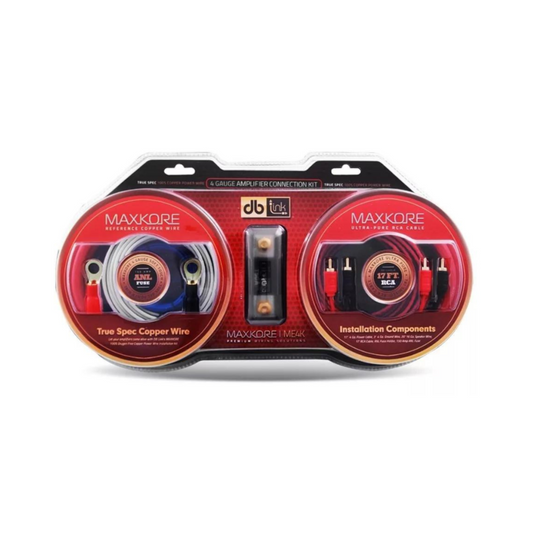 Kit De Instalacion Me4k Calibre 4 Db Link 2000w Maxkore