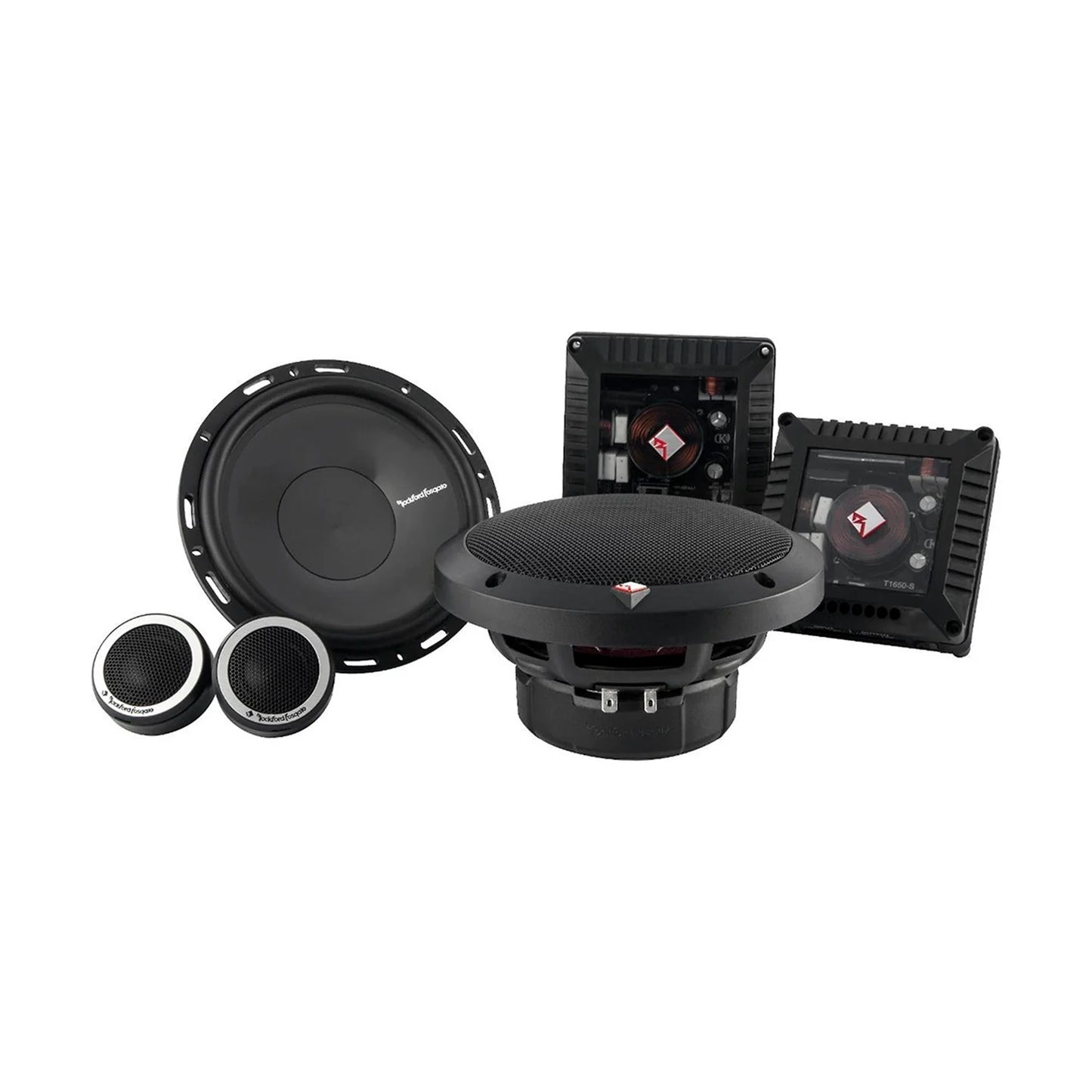Set de 4Medios Rangos Rockford Fosgate T1650-S 160