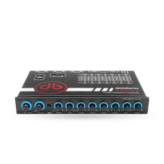 Ecualizador con Epicentro  DB DRIVE SPEQ7 de 7 bandas