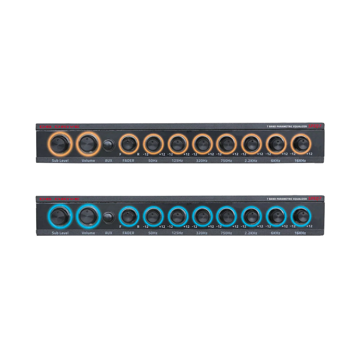 Ecualizador con Epicentro  DB DRIVE SPEQ7 de 7 bandas