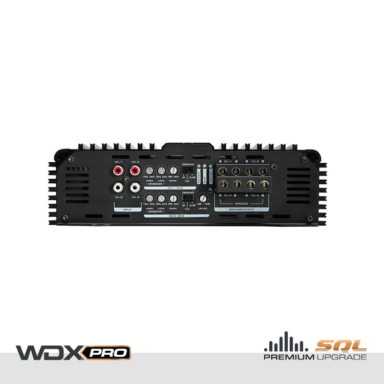 WDX PRO1000.4  Amplificador Clase D Full-Range de 4 Canales