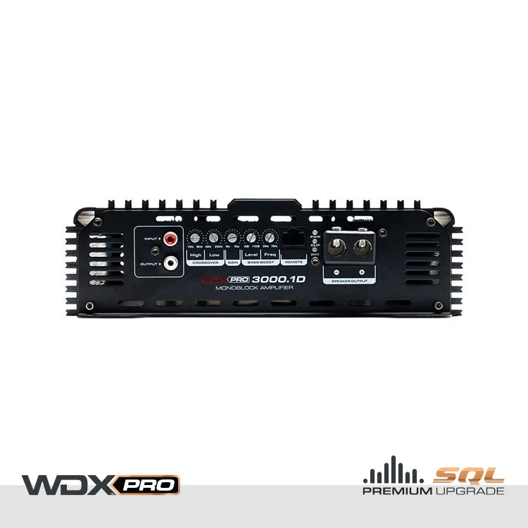WDX PRO3000.1D  Amplificador Monoblock Full-Range Clase D
