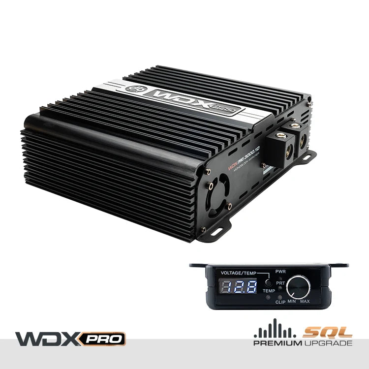 WDX PRO3000.1D  Amplificador Monoblock Full-Range Clase D