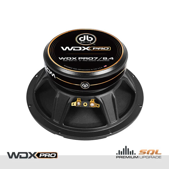 Par Medios Rangos 8  Db Drive Wdxpro7/8.4 400w Wdx Pro