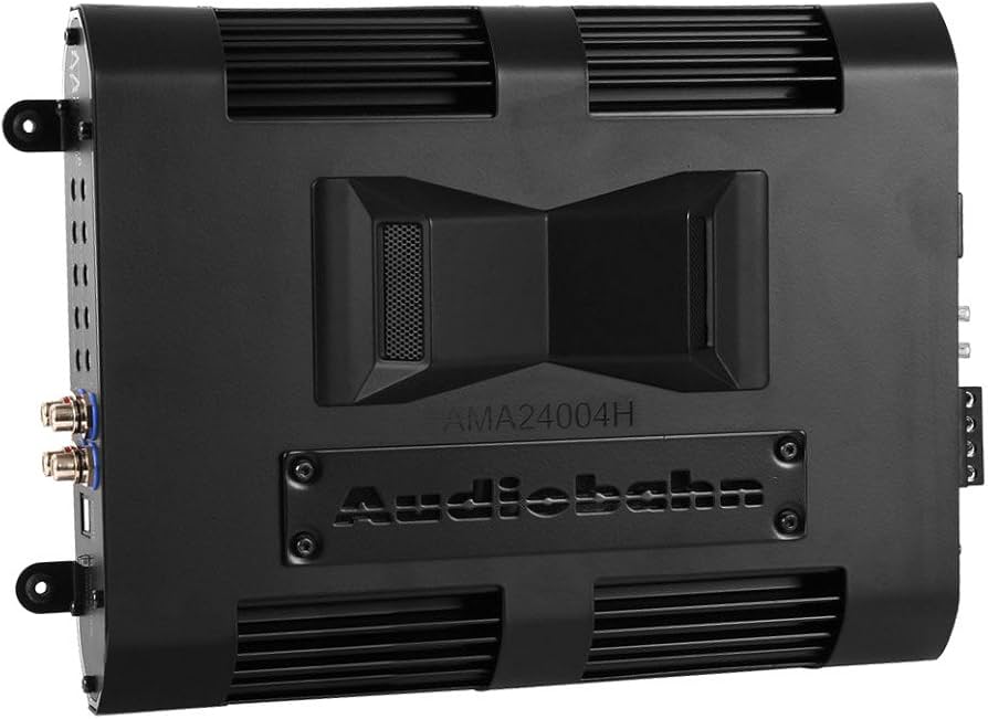 Audiobahn AMA24004H Amplificador de 4 canales Clase A/B