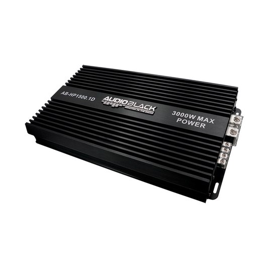 Amplificador AUDIOBLACK clase D Serie High Performance AB-HP1500.1D