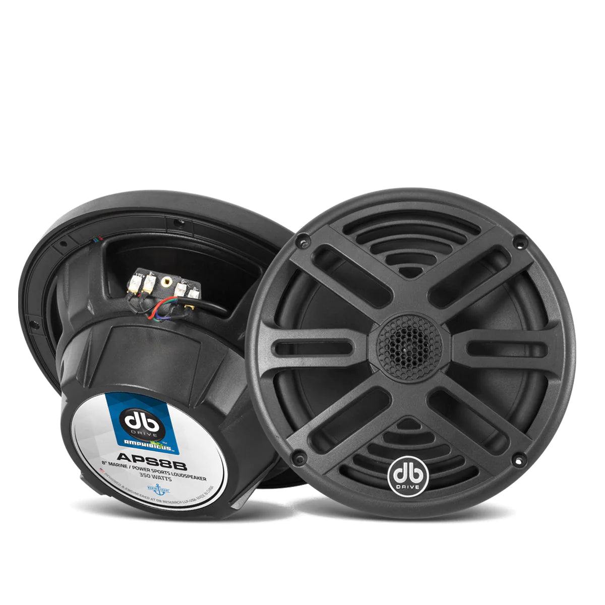 Bocinas Marinas DB Drive APS8B 350 Watts 8 Pulgadas