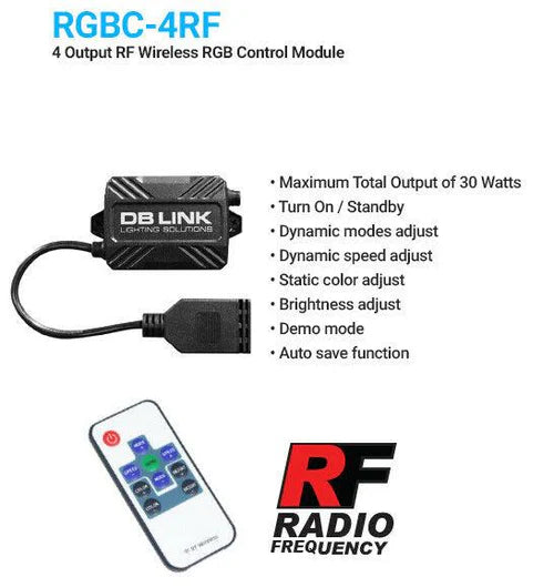 Módulo de control DB DRIVE RGB 4 salidas